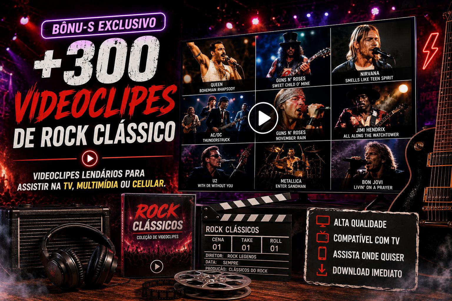 Videoclipes de Rock Clássico